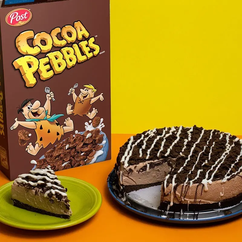 No-Bake Cocoa PEBBLES™ Chocolate Cheesecake Recipe