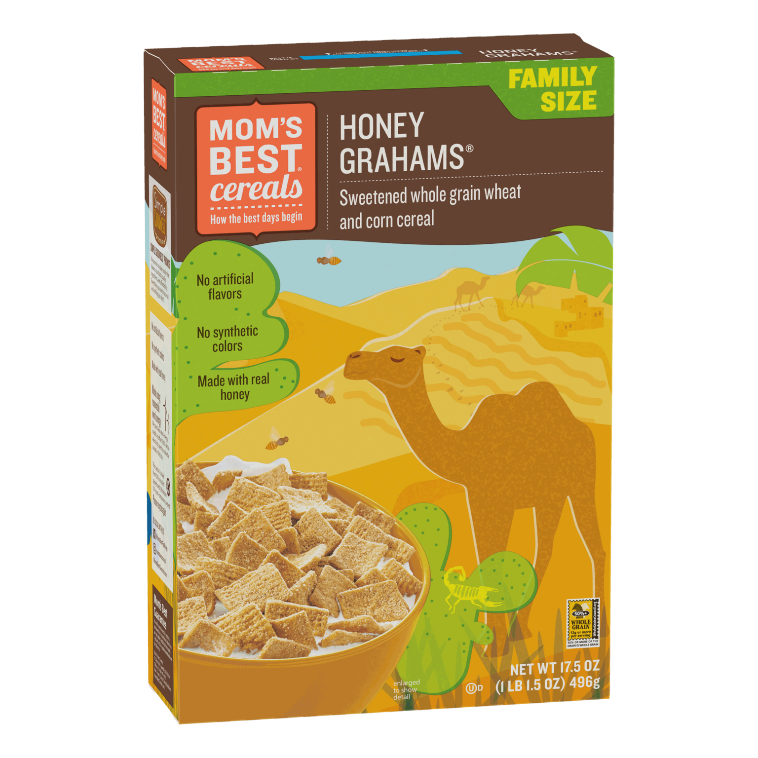 Mom's Best® Honey Grahams® Cereal | Post Consumer Brands