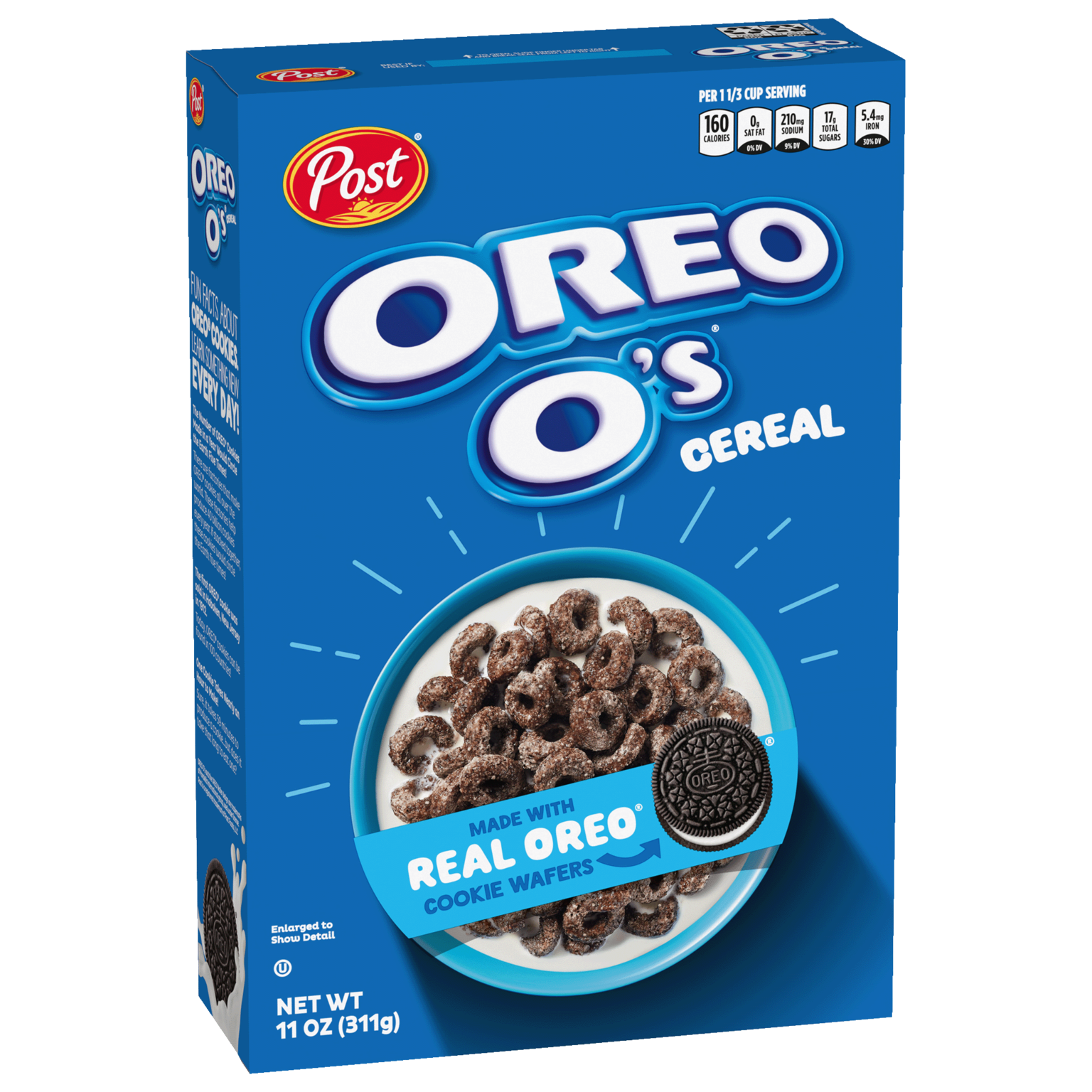 OREO O's Cereal: Made with Chocolate Cookie-Flavored O's