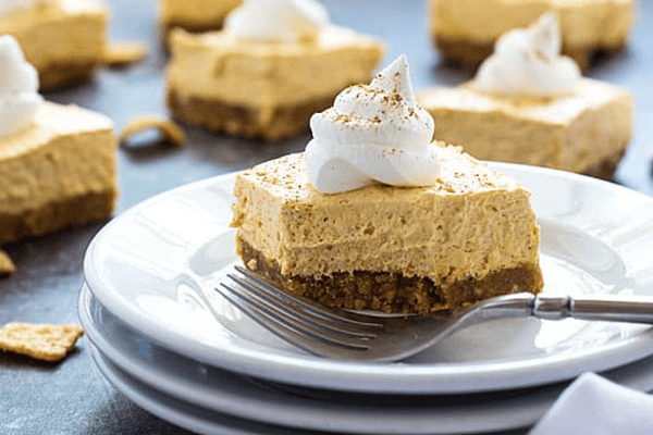 Pumpkin cheesecake recipe made with Malt-O-Meal cereal