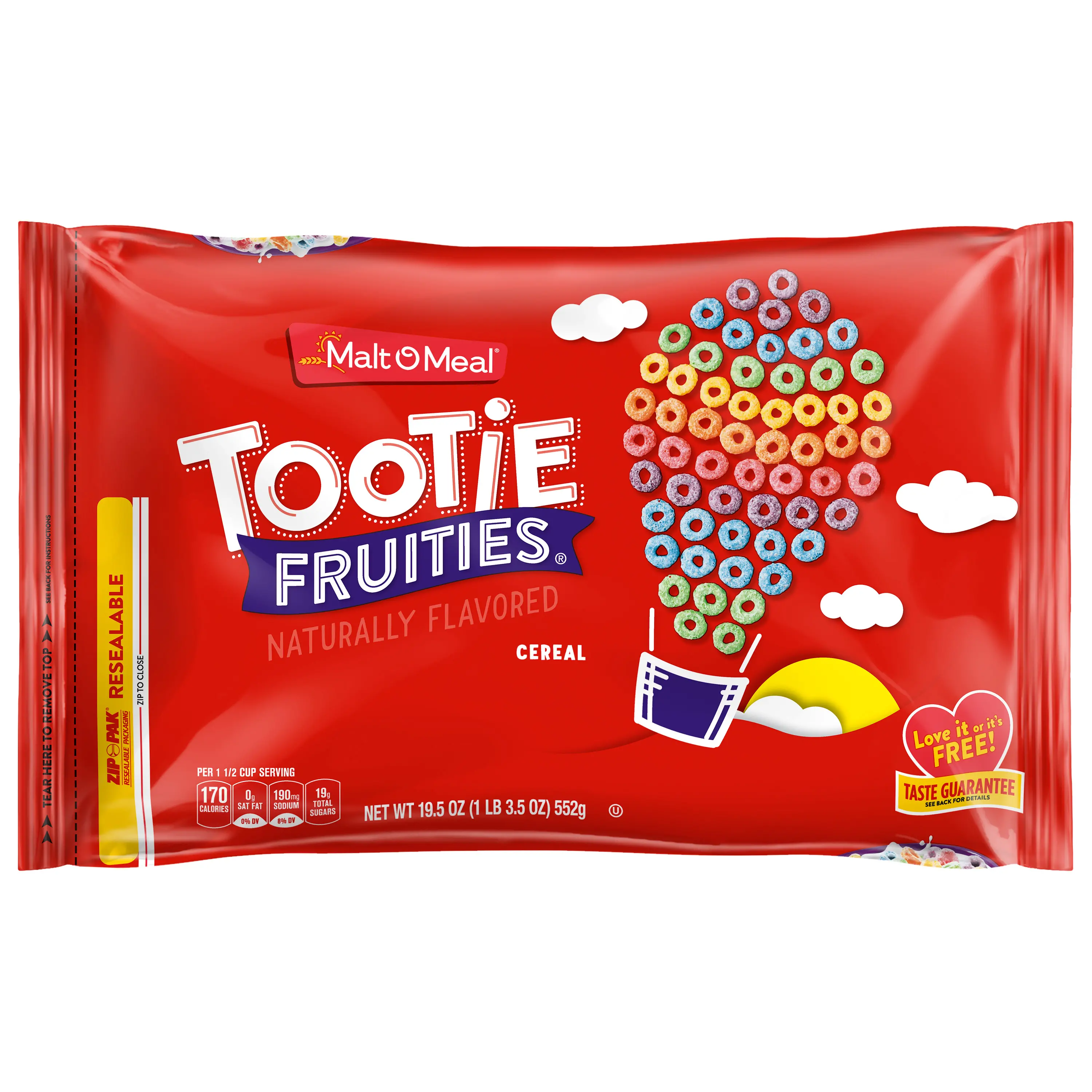Tootie Fruits cereal