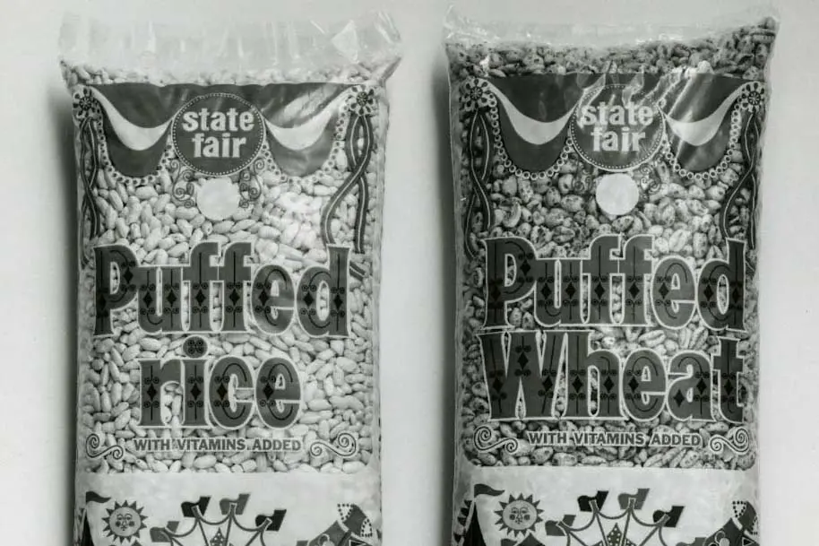 Original Malt-O-Meal cereal bags from 1966