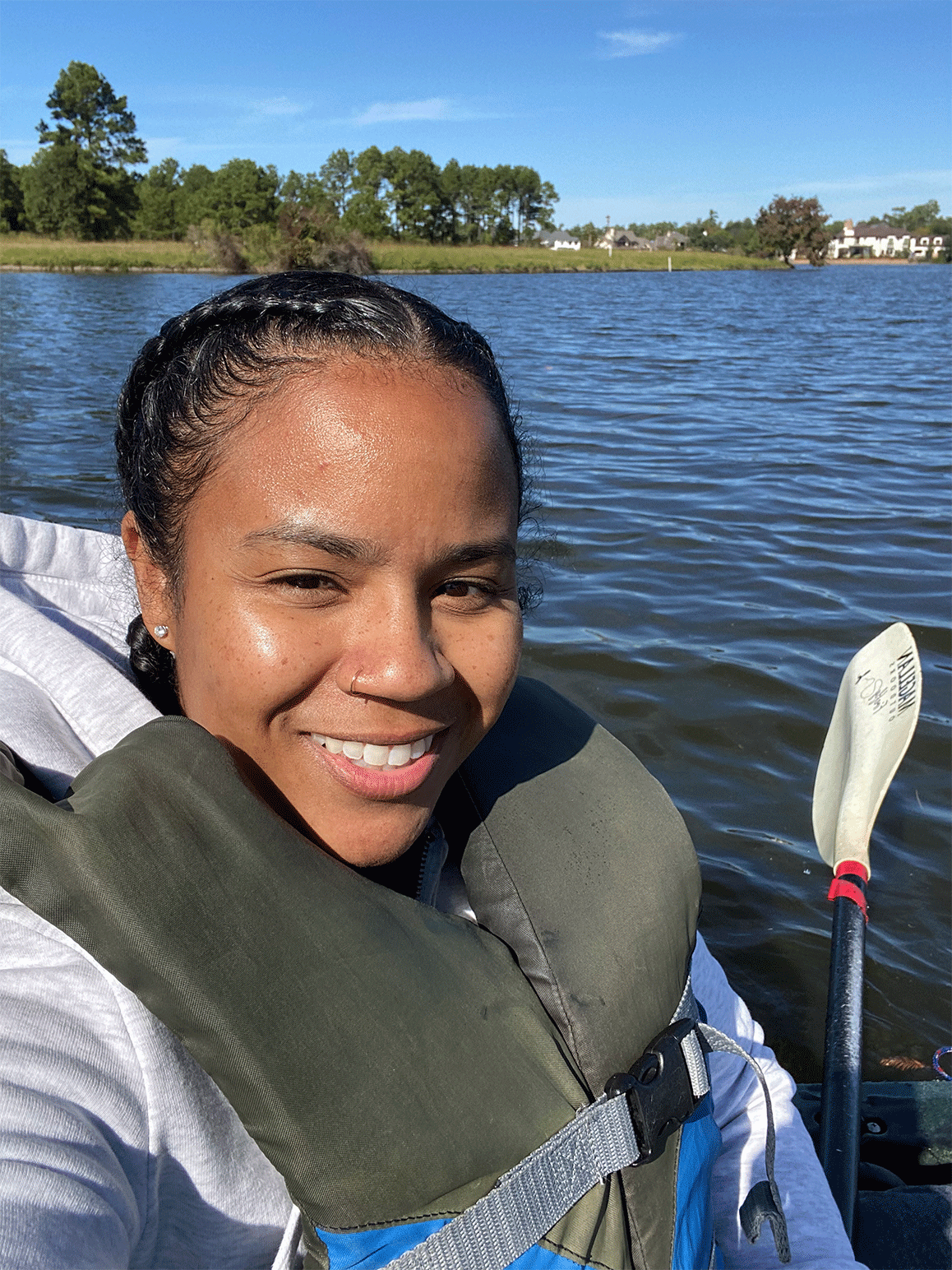 Missy Wilson, Chapter Admin for Houston chapter of Black Women who Kayak