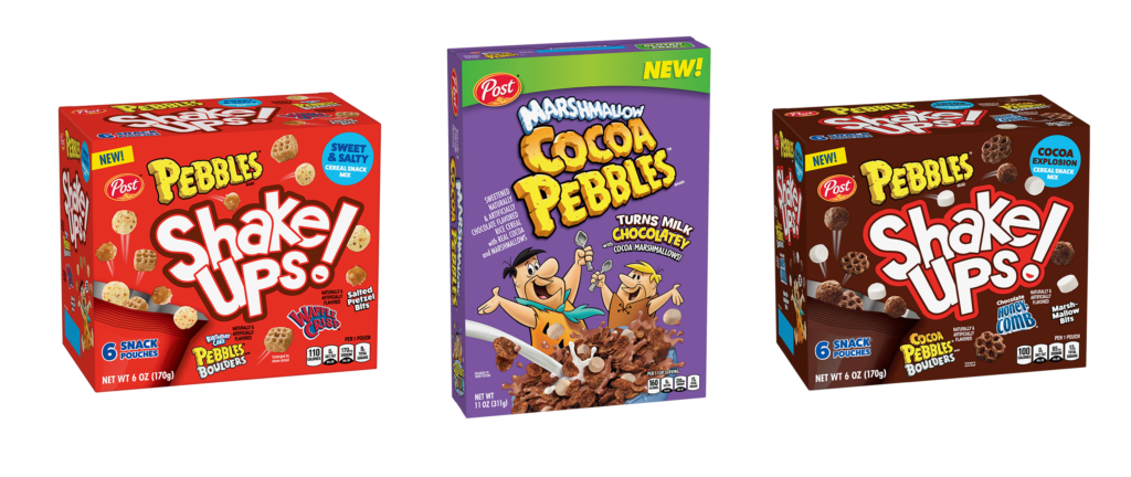 New PEBBLES Products 2022 Shake Ups and Marshmallow Cocoa PEBBLES
