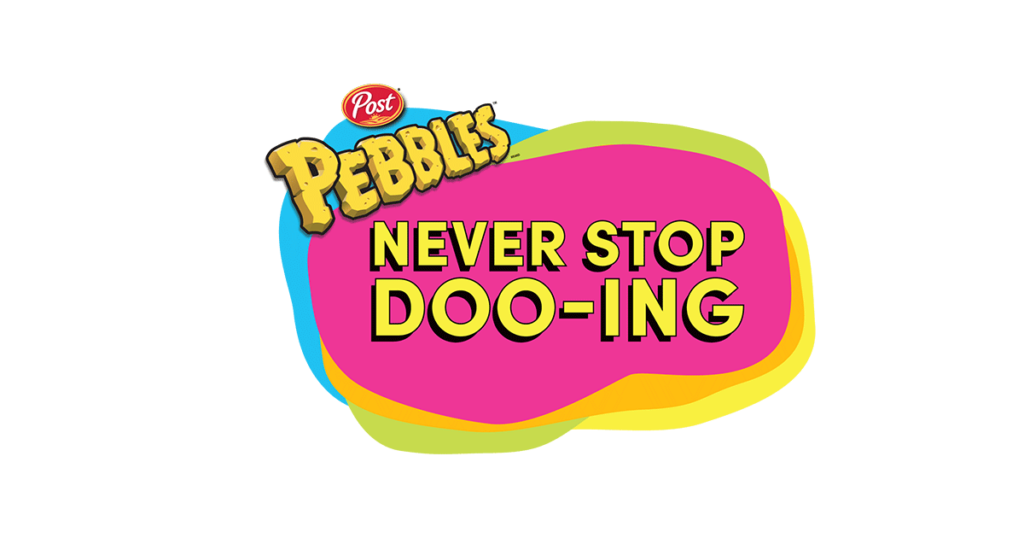 PEBBLES Never Stop Doo-ing logo