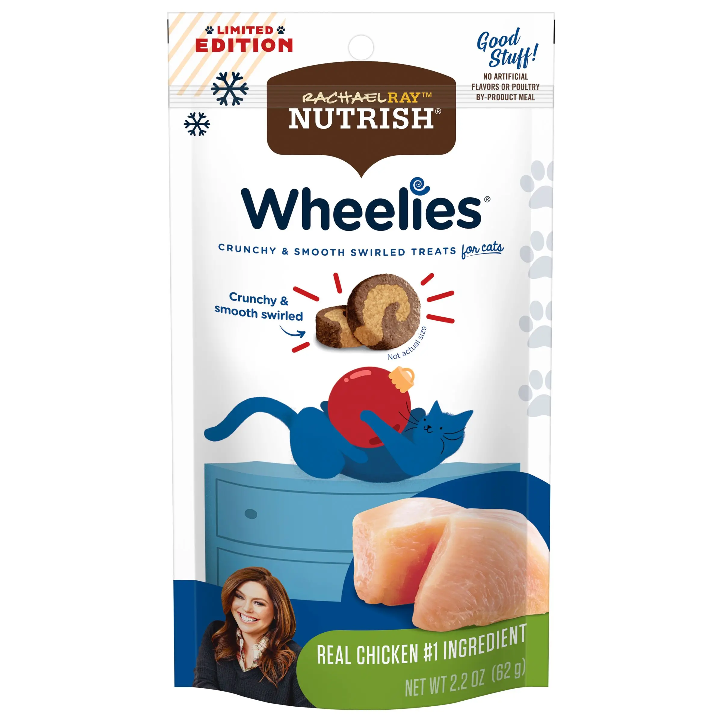 Rachael Ray Nutrish Wheelies, Chicken, with holiday packaging
