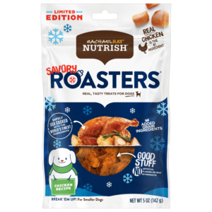 Limited Edition holiday packaging for Rachael Ray Nutrish Savory Roasters