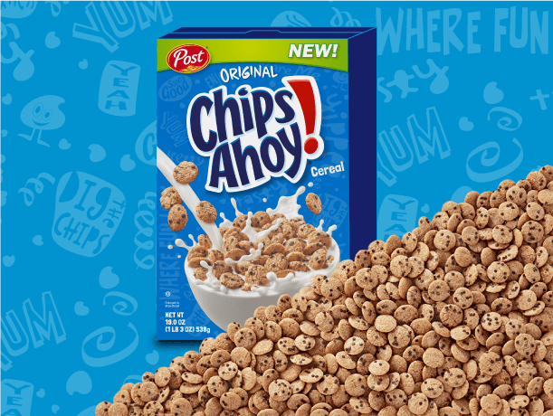 New Chips Ahoy! chocolate chip cookie cereal