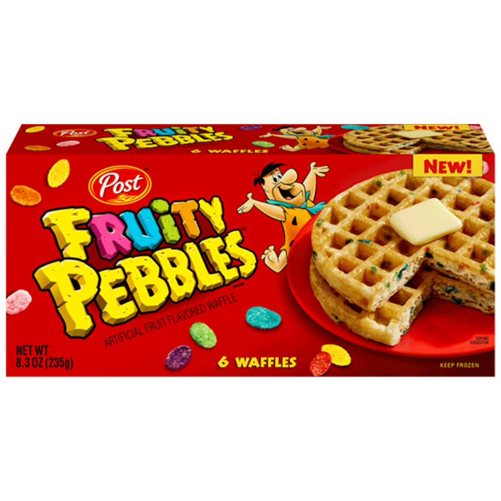 Fruity PEBBLES Waffles box