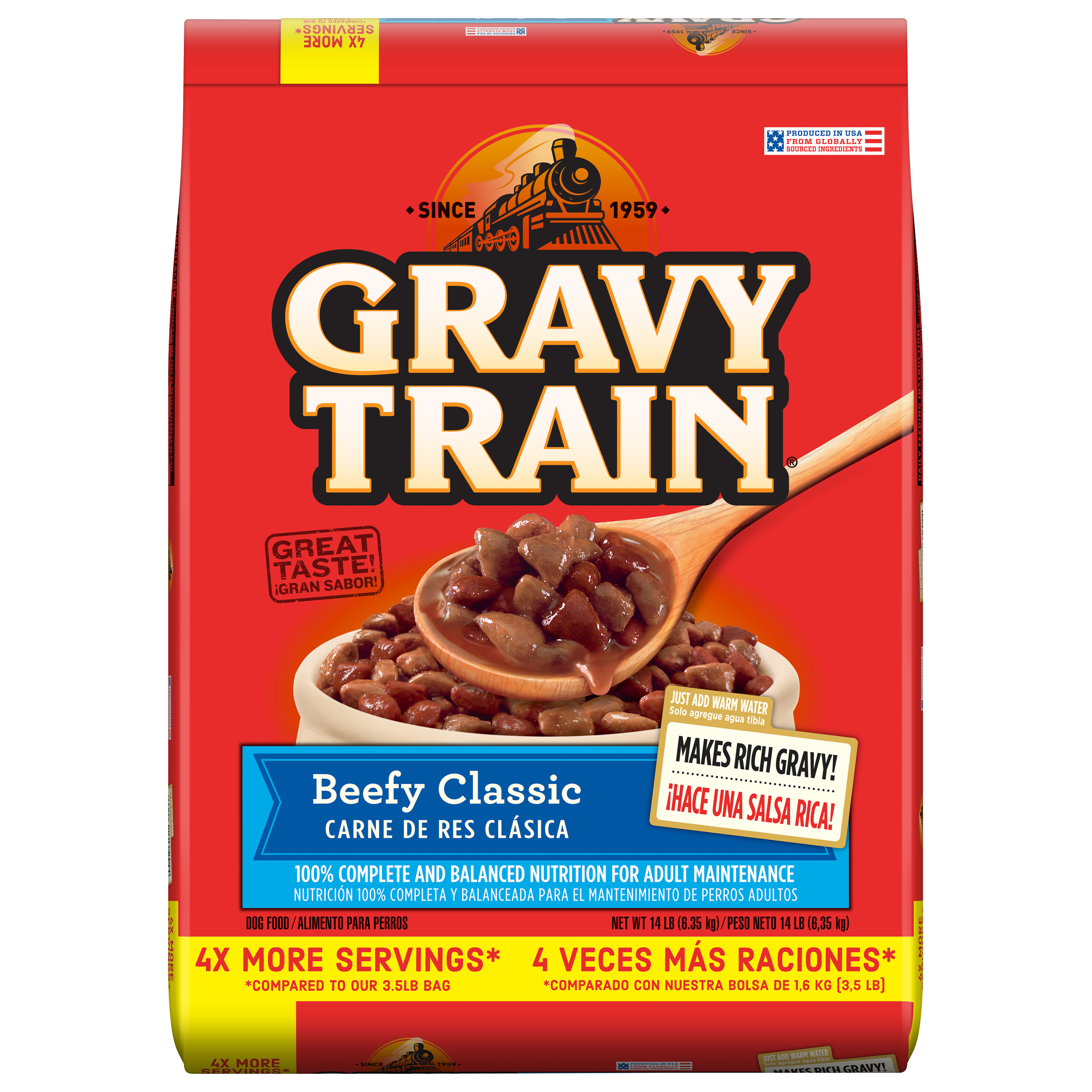 Gravy Train Beefy Classic Dry Dog Food Post Consumer Brands