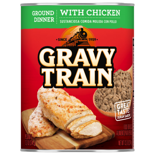 Gravy Train Ground Dinner With Chicken Wet Dog Food Post