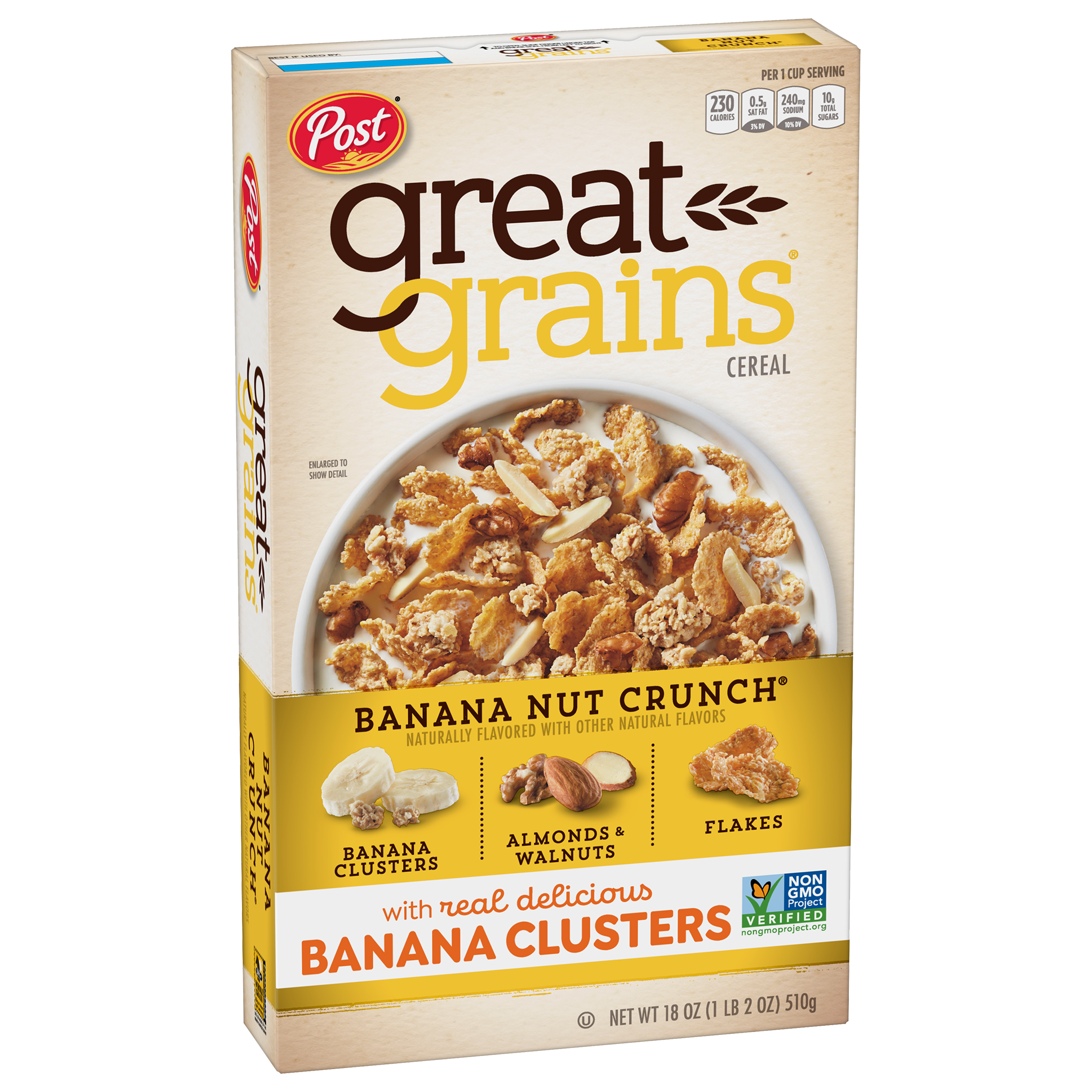 Great Grains® Banana Nut Crunch® cereal - Post Consumer Brands