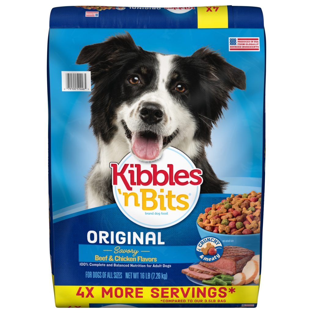 Kibblesn Bits Original Beef And Chicken Dry Dog Food