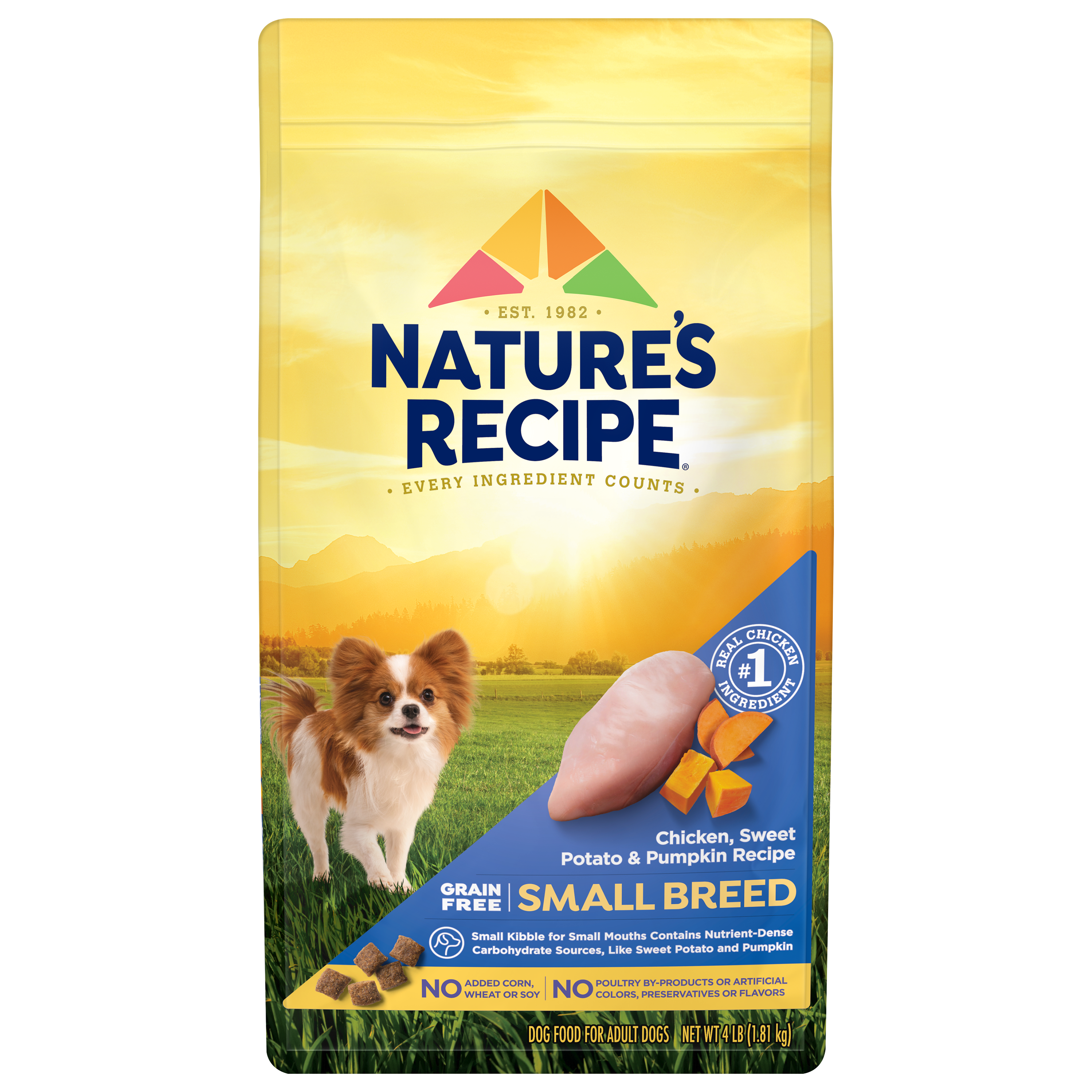 Nature s Recipe Grain Free Small Breed Chicken Sweet Potato