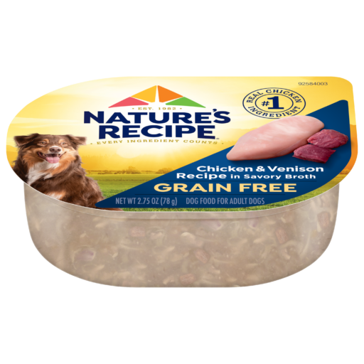 Nature s Recipe Grain Free Chicken Venison Recipe in Savory