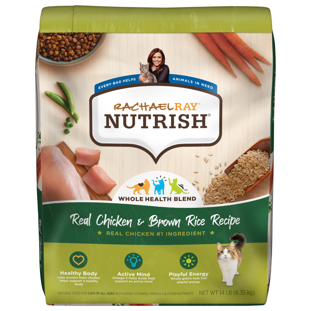 Nutrish Indoor Real Chicken Brown Rice Dry Cat Food