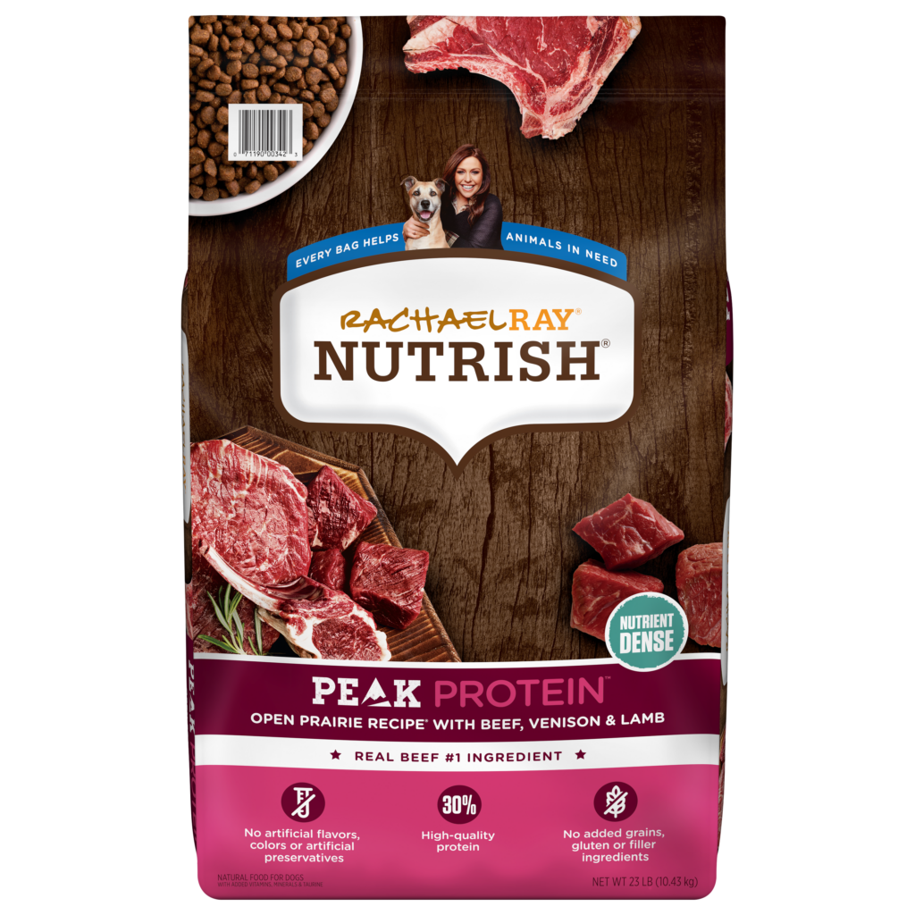 Nutrish Peak Protein Beef Venison Lamb Dry Dog Food