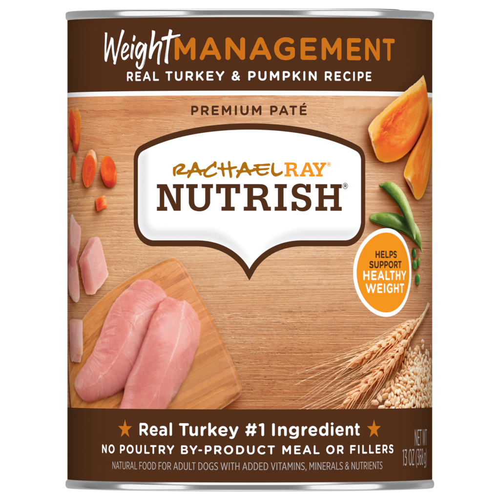 Nutrish Premium Pate Real Turkey Pumpkin Wet Dog Food Can