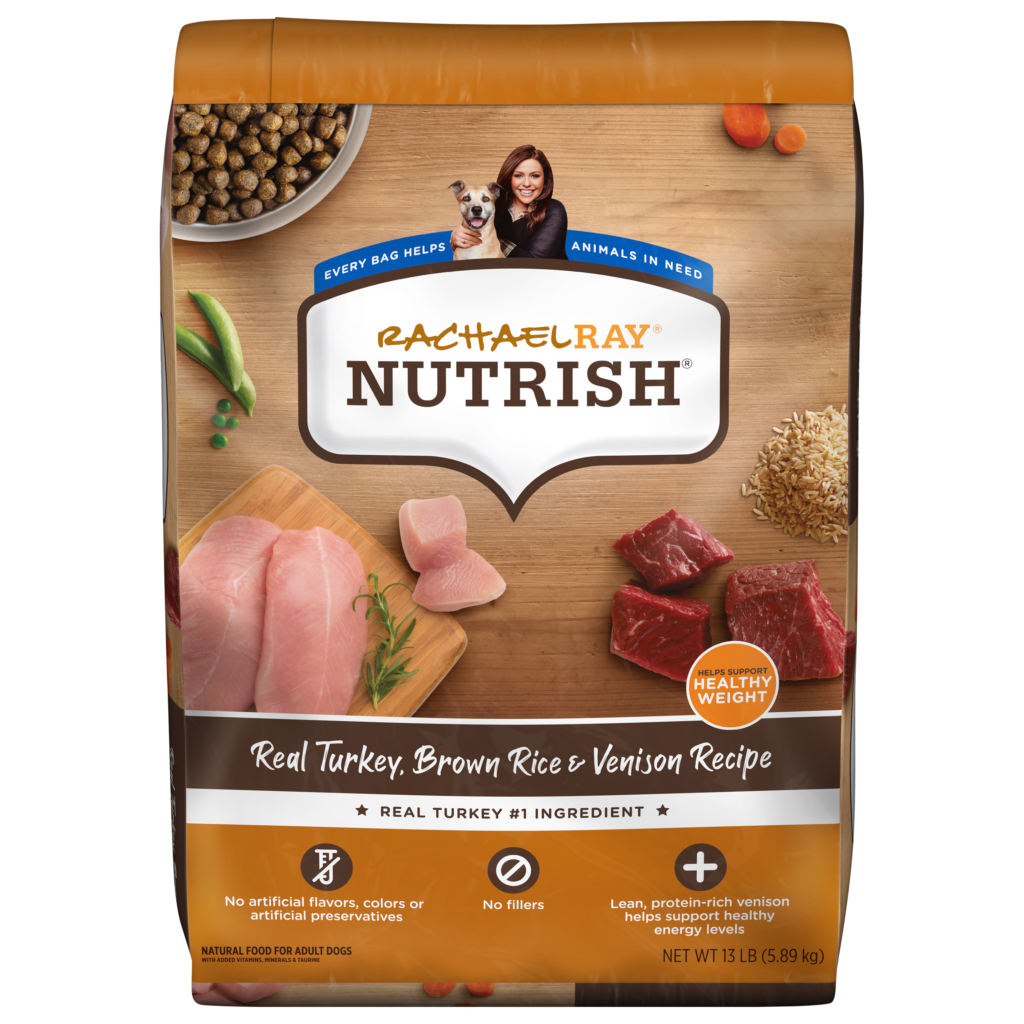 Nutrish Turkey Brown Rice Venison Dry Dog Food