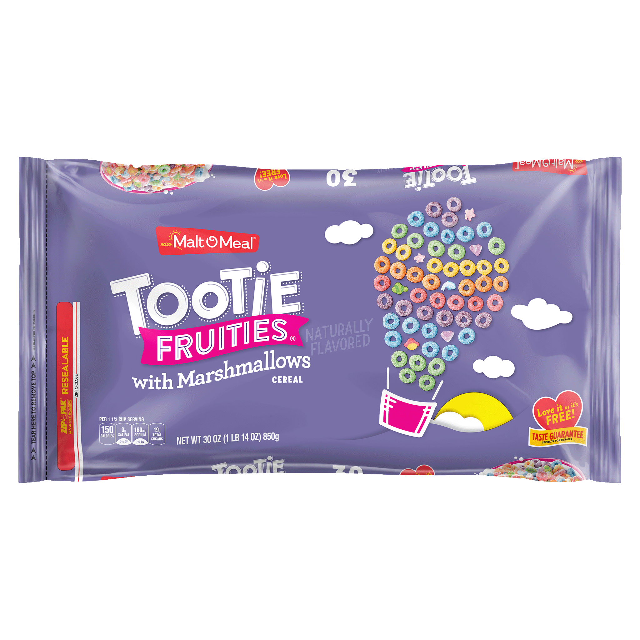 Malt-O-Meal® Tootie Fruities® with Marshmallows cereal - Post Consumer ...