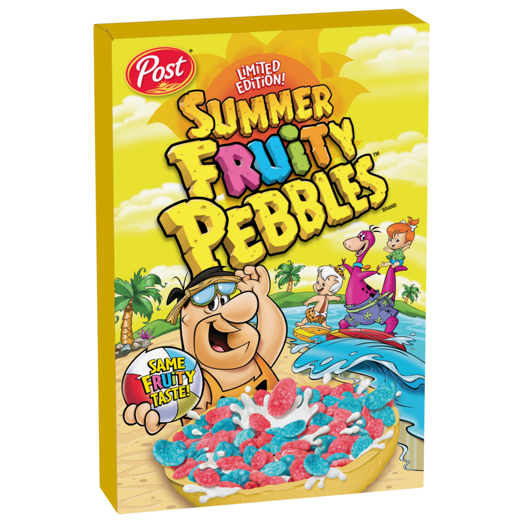 Summer Fruity PEBBLES cereal