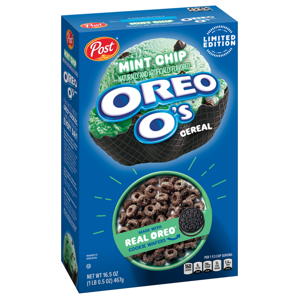 Mint Chip OREO O's cereal