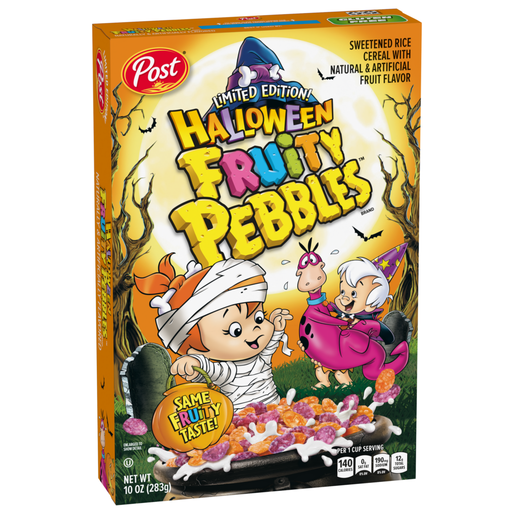 Halloween Fruity PEBBLES cereal